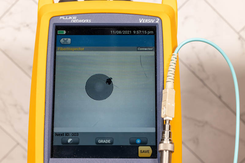 Fluke FiberInspector Pro FI 1000 Camera View FI 7000 Versiv 2