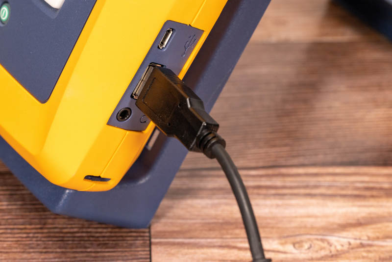 Fluke FiberInspector Pro FI 1000 USB Connection