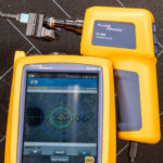 Fluke FiberInspector Pro FI 3000 On Versiv 2 Showing Scale