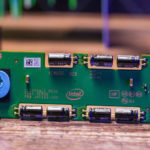 Intel DC P4500 8TB Cliffdale Ruler SSD Capacitors And PCB Label