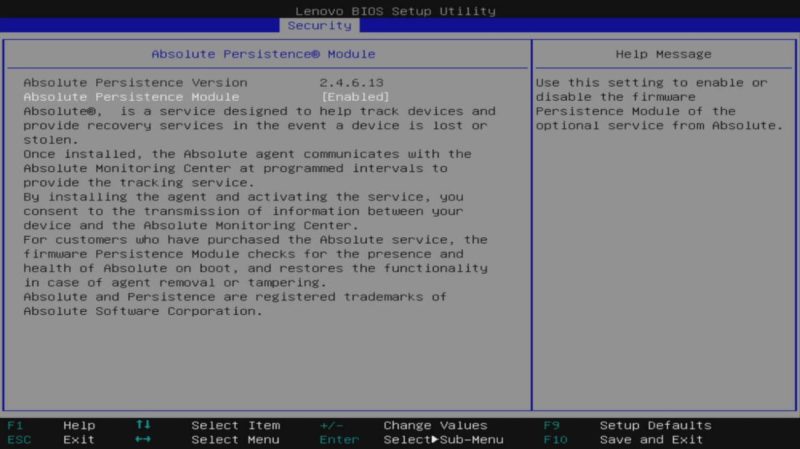 Lenovo ThinkCentre M75q Tiny Gen2 Absolute Tracer