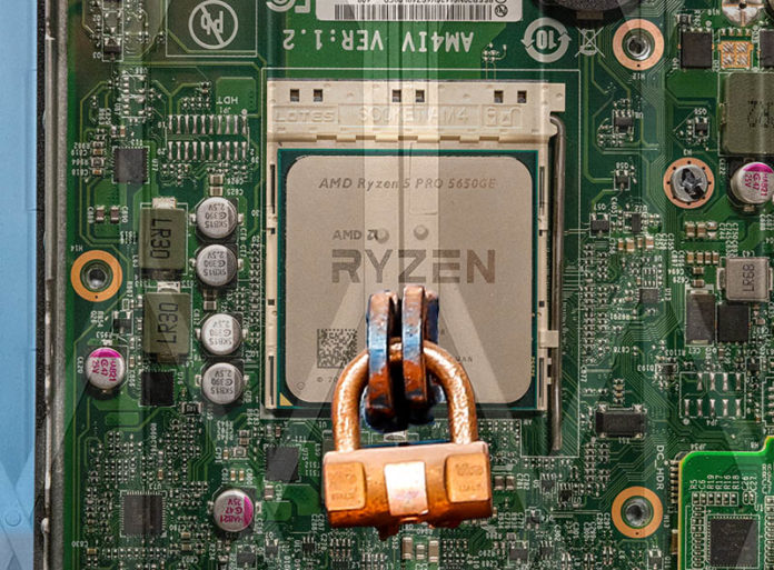 Lenovo Vendor Locking AMD Ryzen Cover