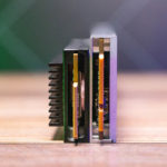 Micron 7400 Pro E1.S And Intel DC P4500 8TB Cliffdale Ruler SSD Connectors Head On