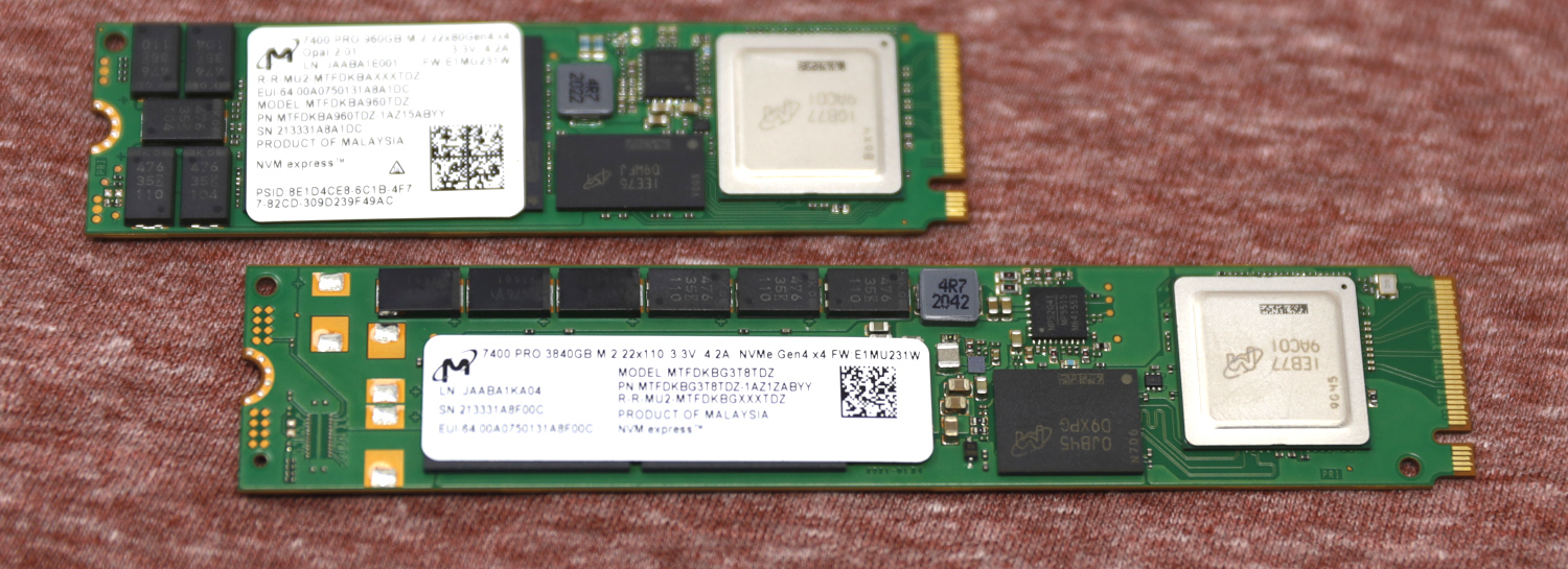 Micron 7400 Pro Front