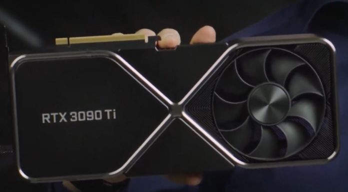 NVIDIA GeForce RTX 3090 Ti Teased at CES 2022 NVIDIA RTX 3090 Ti Close