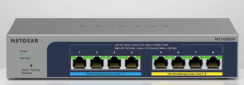 Netgear MS108EUP Front