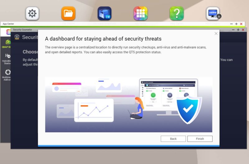 QNAP Security Counselor First Launch Wizard 4