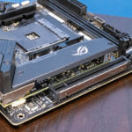 ASUS ROG STRIX B550 I Gaming M.2 Heatsink And PCIe 2