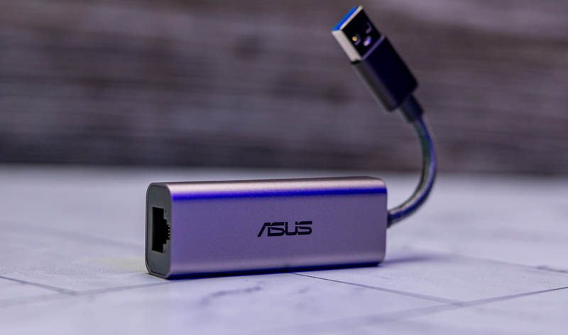 ASUS USB C2500 Logo Side Angle