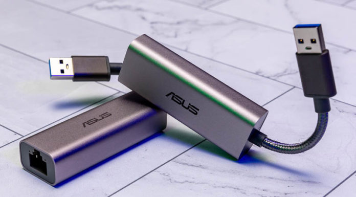 ASUS USB-C2500 2.5GbE USB 3 Adapter Review ASUS USB C2500 Two Units 1