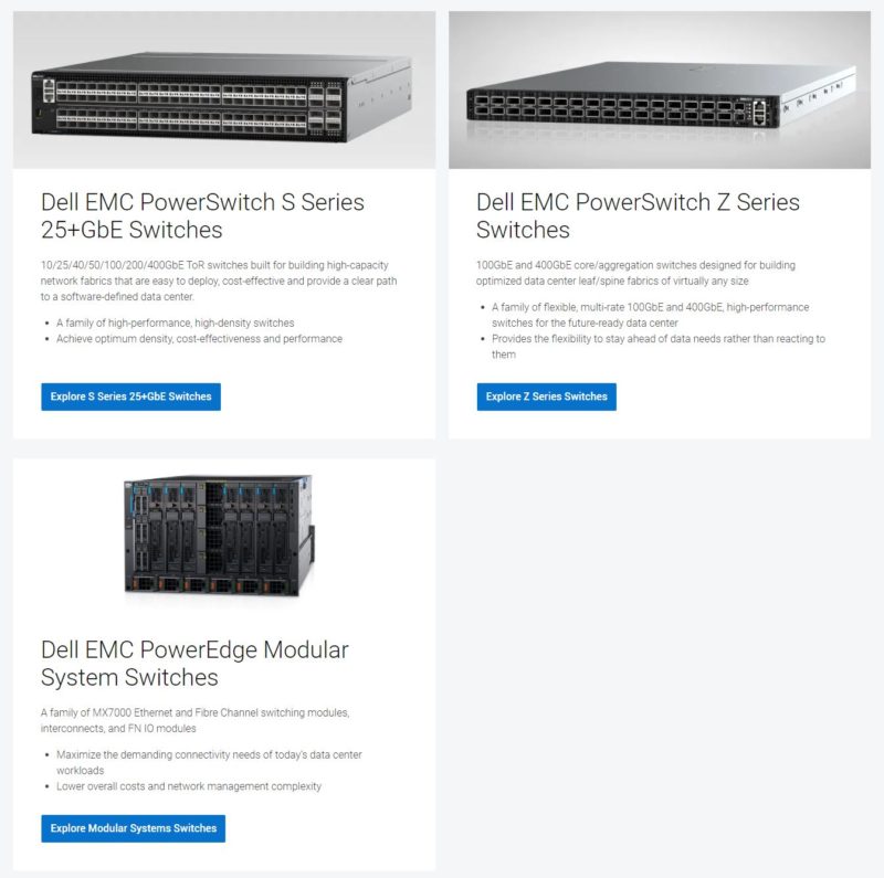 Dell EMC PowerEdge Modular System Switches