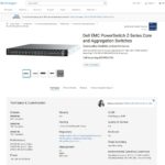 Dell EMC PowerSwitch Z9432F ON Series Page With Intel Xeon Platinum