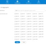 FS S5850 48S6Q Management Link Aggregation