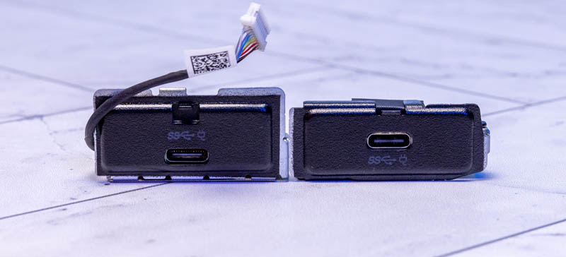 HP Flex IO USB Type C V1 And V2 Port Side