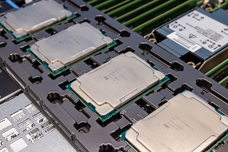 2P Intel Xeon Platinum 8362 Inspur 1U V 2U Fan Power Consumption Across 9 Workloads