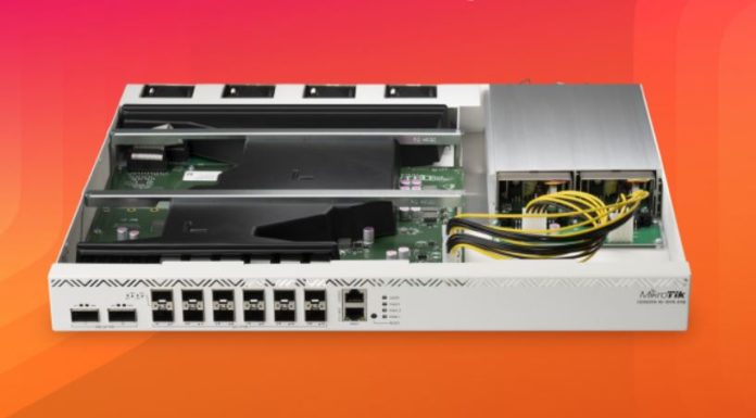 MikroTik CCR2216-1G-12XS-2XQ Readied as a 25GbE and 100GbE Router MikroTik CCR2216 1G 12XS 2XQ News Cover