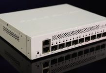 MikroTik CRS310-1G-5S-4S+IN Fiber Switch MikroTik CRS310 1G 5S 4S+IN Cover