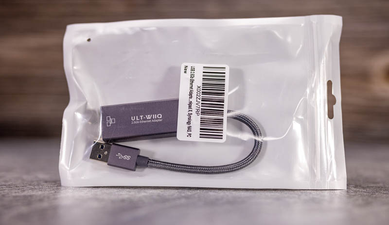 ULT WIIQ USB 3 To 2.5GbE Adapter In Package