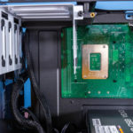 ASUS Pro B660M C D4 CSM Build Easy Corporate PC Build In Fractal Node 304 Rear No Storage