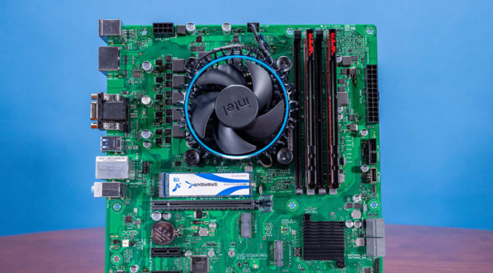 ASUS Pro B660M-C D4-CSM Review and Making Corporate Fun ASUS Pro B660M C D4 CSM Build Easy Corporate PC Build Out Of Chassis 1