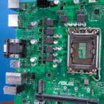 ASUS Pro B660M C D4 CSM Build No VRM Heatsinks