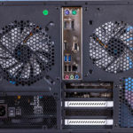 ASUS Pro B660M C D4 CSM Build Upgraded Rear 1