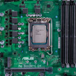 ASUS Pro B660M C D4 CSM Build With Intel Core I5 12500 2