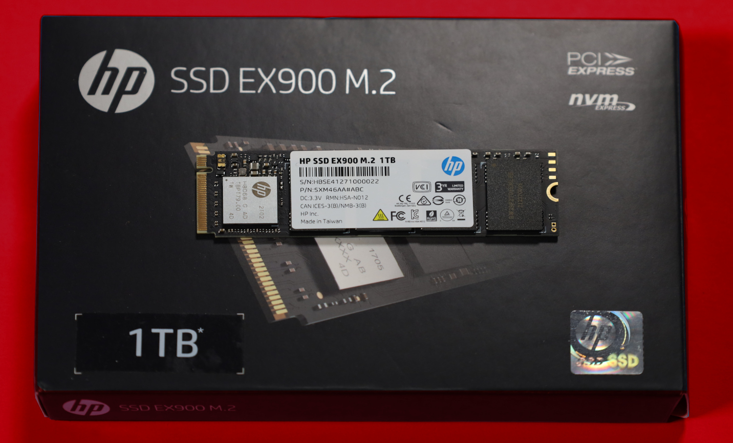 HP EX900 1TB Box
