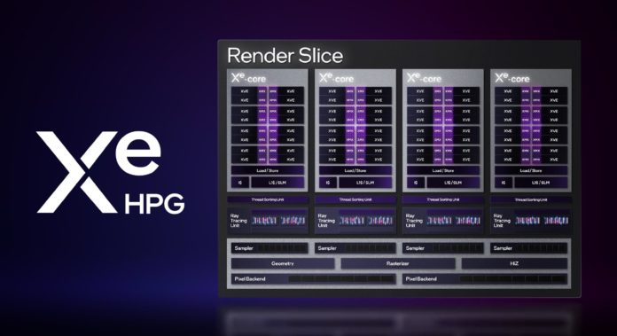 Intel Xe HPG Render Slice