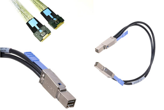 Amphenol SlimSAS Internal And MiniSAS HD External Cable Assemblies