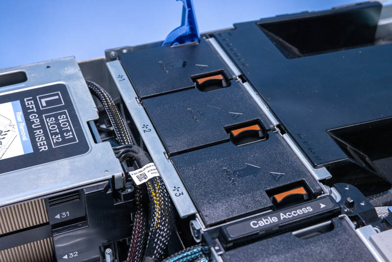 Dell EMC PowerEdge R750xa GPU Removal Big Server Disassembly
