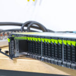 Gigabyte H262 ZL0 Front With Kioxia SSD NVMe Partially Out 1