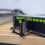 Gigabyte H262 ZL0 Front With Kioxia SSD NVMe Partially Out 6