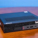 Lenovo ThinkStation P340 Tiny Front Angle 3