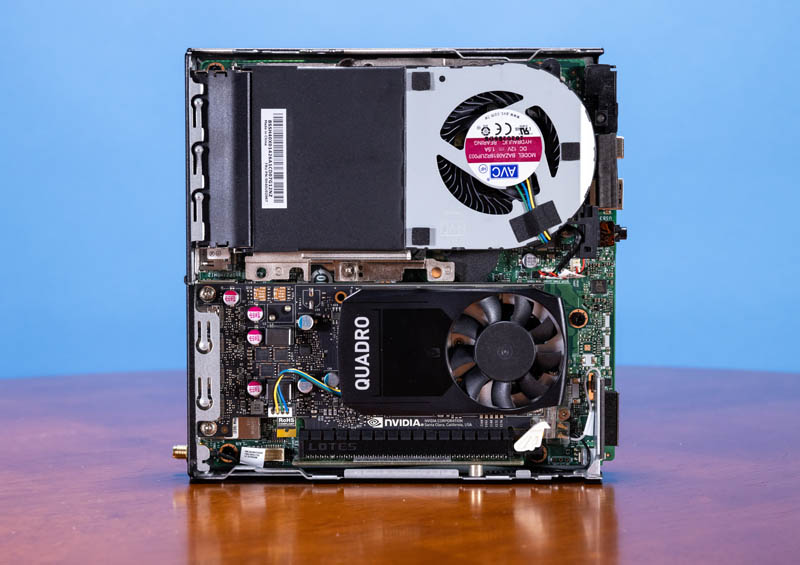 Lenovo ThinkStation P340 Tiny Internal Overview 2