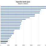 Intel Celeron N5095 OpenSSL Verify Performance
