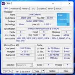 Intel Celeron N5105 Jasper Lake CPU Z