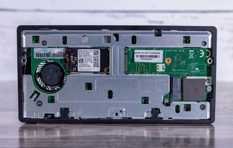 Lenovo ThinkCentre M75n Nano Internal SSD Bottom