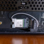 Minisforum HX90 MediaTek WiFi 6E Under NVMe SSD