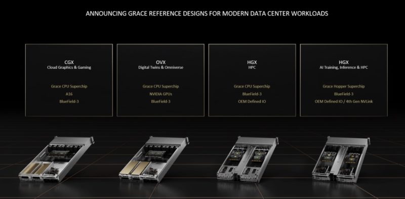 NVIDIA Computex 2022 Grace Reference Designs