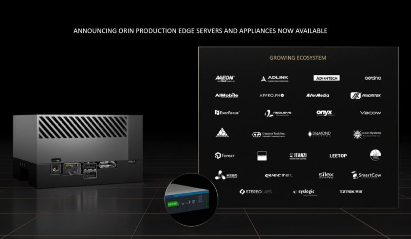 NVIDIA Computex 2022 Jetson AGX Orin Production Edge Servers And Appliances