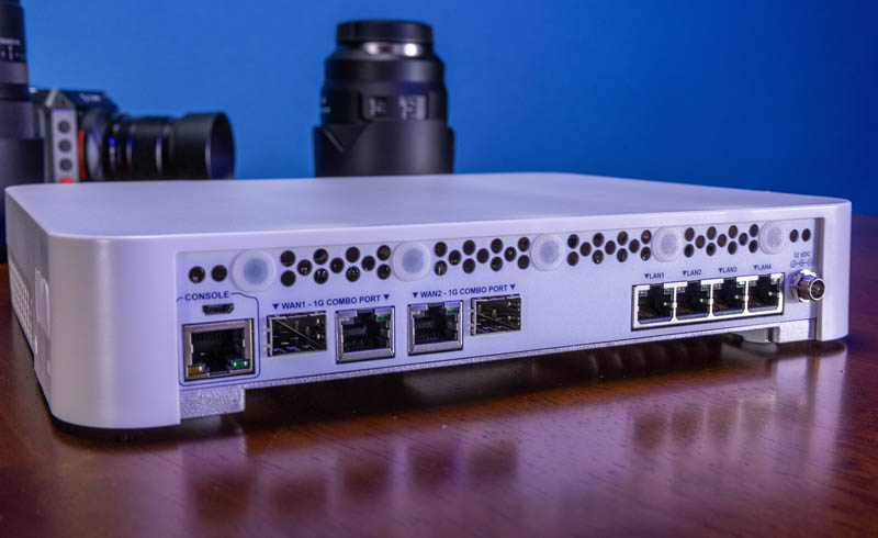 Netgate 4100 Ports Angle