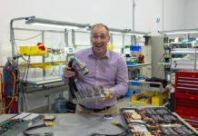 How Liquid Cooling is Prototyped and Tested in the CoolIT Liquid Lab Tour Patrick In The Assembly Area 4