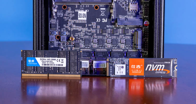 Topton Intel Celeron N5105 4x 2.5GbE SODIMM And M.2 SSD