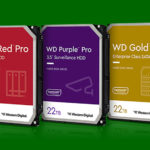 WD Red Pro 22TB Purple Pro 22TB And Gold 22TB