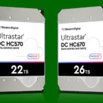 WD Ultrastar HC570 22TB CMR And Ultrastar DC HC670 26TB SMR