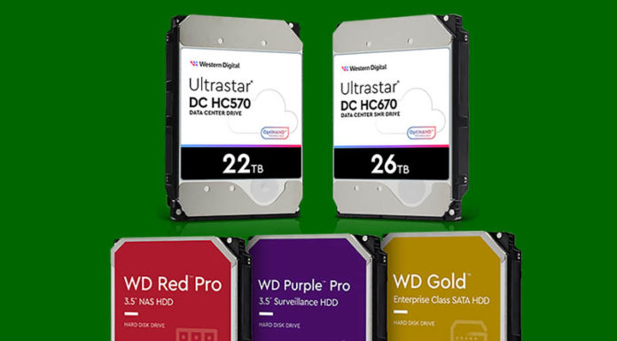 WD 22TB CMR and 26TB SMR HDDs Deliver Small Incremental Capacity Jump Western Digital 22TB CMR And 26TB SMR Launch Cover
