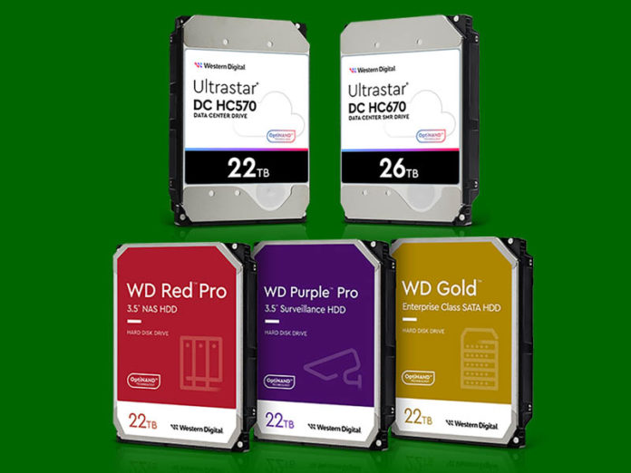 Western Digital 22TB CMR And 26TB SMR Launch Cover