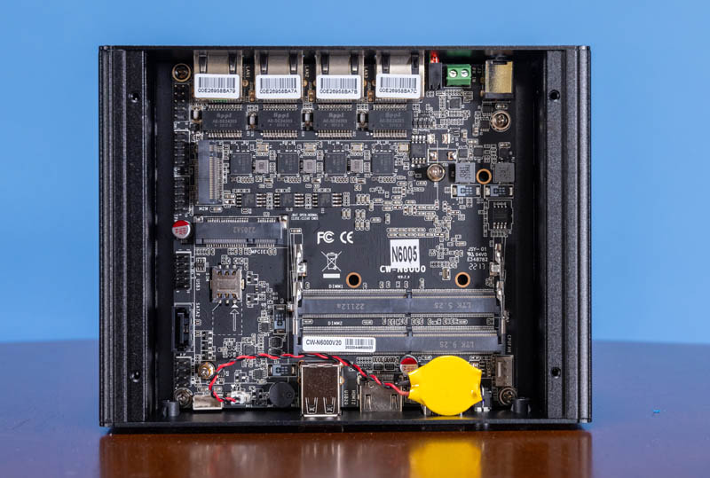 Intel Pentium N6005 4x 2.5GbE Fanless Internal Overview 1