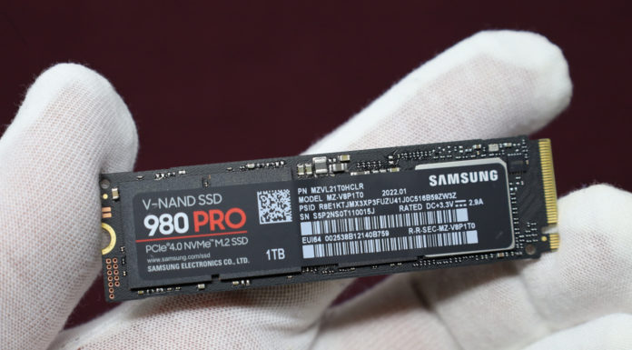 Samsung 980 Pro 1TB NVMe M.2 SSD Review Samsung 980 Pro 1TB